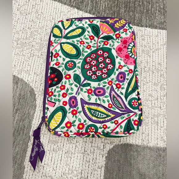 VERA BRADLEY Mini Tablet E-Reader Sleeve Case VIVA LA VERA padded Colorful print - Picture 2 of 12